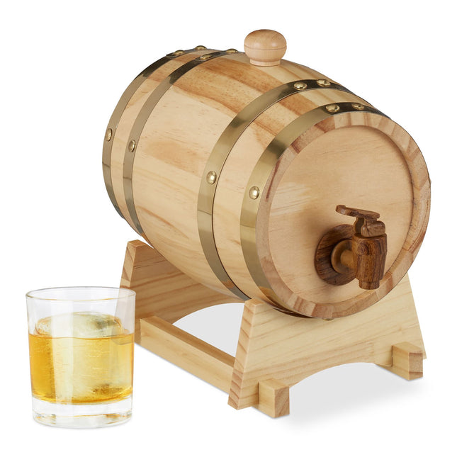 Dřevěný soudek na whisky 1.25 l