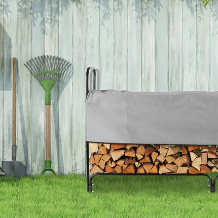 Wood stand metal large