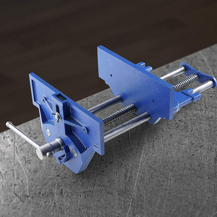 Woodworking Bench Vise, 13-Inch, 10.6-Inch Jaws, Quick Release
