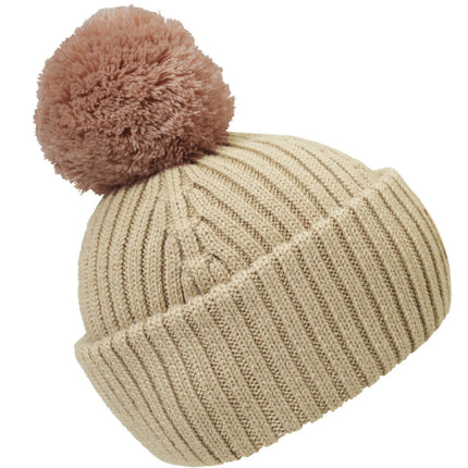 Vlněná čepice – khaki, 0–6 měsíců