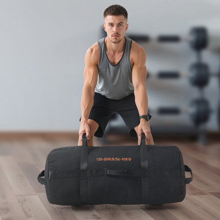 Workout Sandbag With Handles, Adjustable 56–90 kg, Unfilled