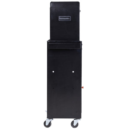 Metal workshop trolley with 5 drawers and 360° wheels