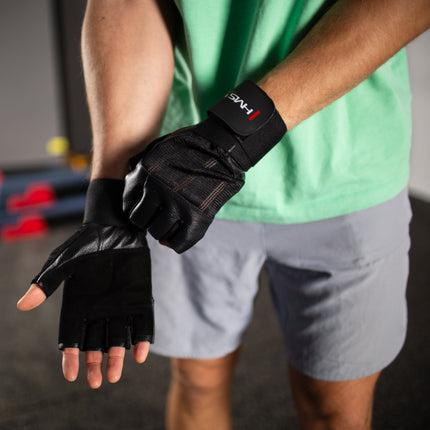 XL černé fitness rukavice – velikost RST04