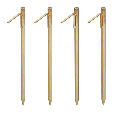 Zemní kotva XXL 50 cm, sada 4 ks