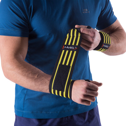 Yellow Wrist Wrap Set, 2 pcs – Support & Stability