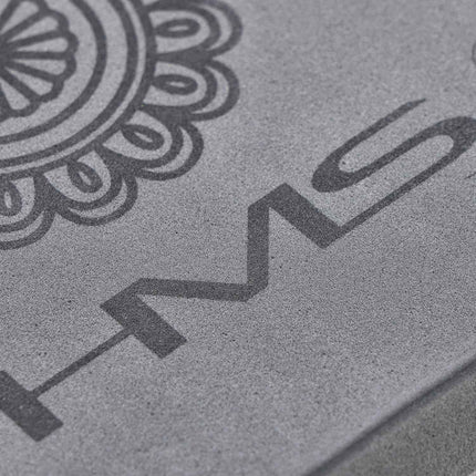 Yoga Block, Gray, Supportive Foam