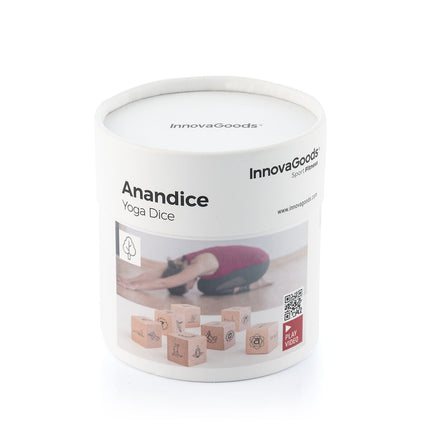 Yoga-Würfelspiel Anandice InnovaGoods 7 Einheiten