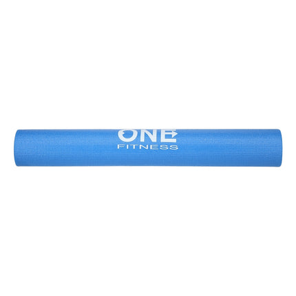 Yoga Mat, Non-Slip, Blue, One Fitness