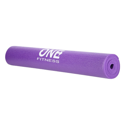 Yoga Mat, Non-Slip, Purple, 6mm Thickness
