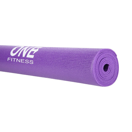 Yoga Mat, Non-Slip, Purple, 6mm Thickness