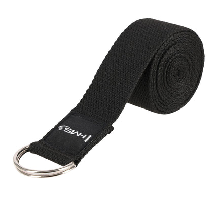 Popruh na jógu – odolný, délka 6ft, černý