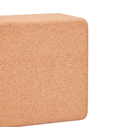 Yoga block in cork, set of 2