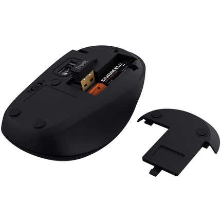 Bezdrátová myš Yvi+ Bluetooth / 2.4 GHz černá
