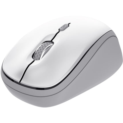 Yvi+ kabellose Maus Bluetooth / 2.4 GHz Weiß