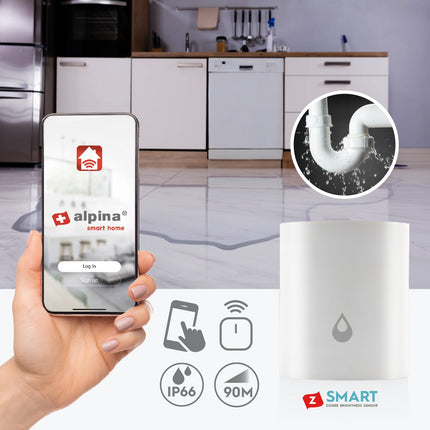 Chytrý senzor vody a úniku Zigbee