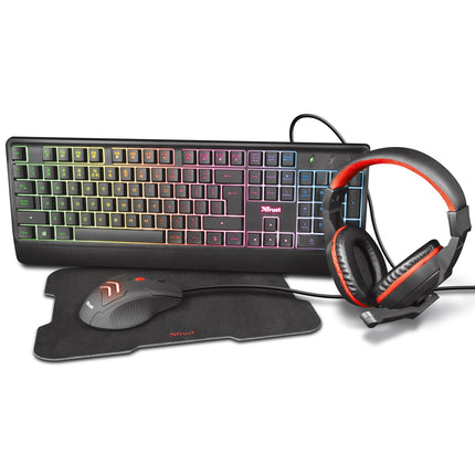 Herní set Ziva 4v1 (verze s RGB klávesnicí)