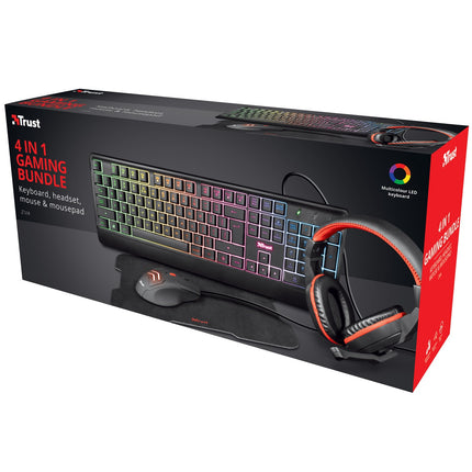 Herní set Ziva 4v1 (verze s RGB klávesnicí)