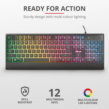 Herní set Ziva 4v1 (verze s RGB klávesnicí)