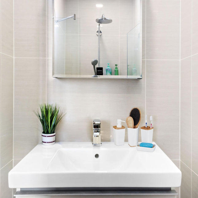 bathroom accessories in 4 parts