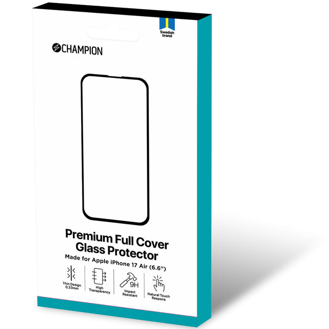 Ochranné sklo na displej iPhone 17 Air, plné krytí