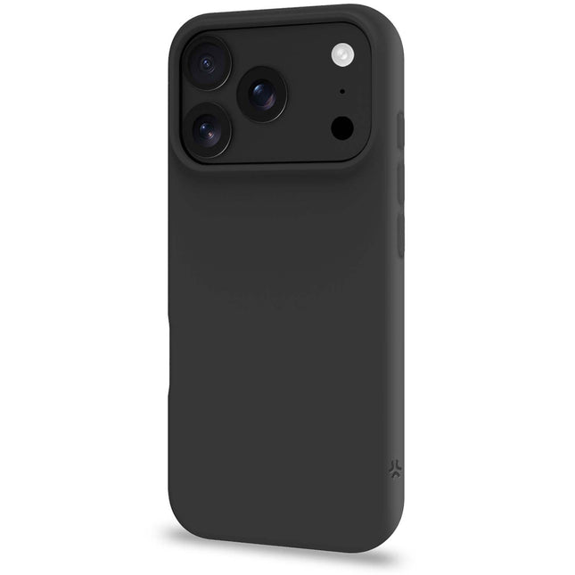 Měkké gumové pouzdro pro iPhone 18/17 Pro Max – černé