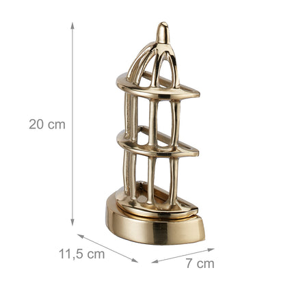 Bookend birdcage set of 2
