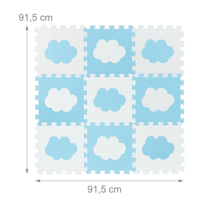 podložka puzzle s 18 dílky Mrak