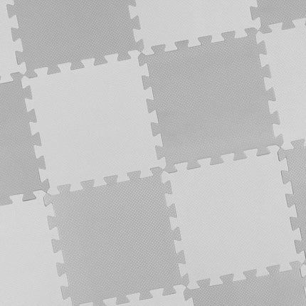 puzzle mat with 25 pieces and border