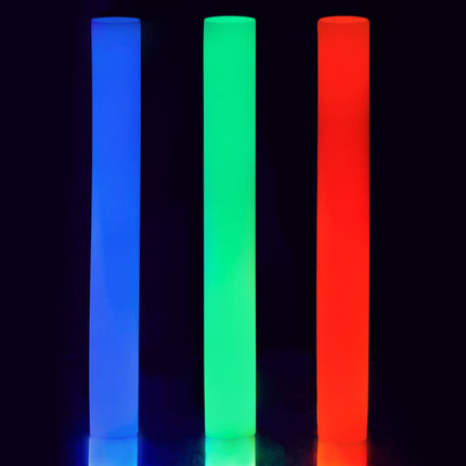 sada 10 LED světelných tyčinek v pěnovém plastu