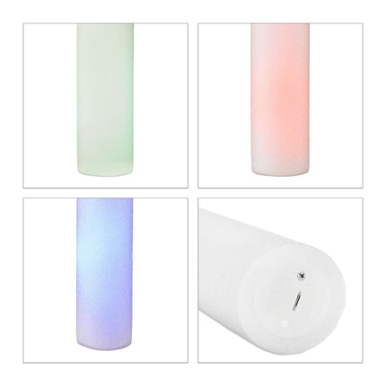 sada 10 LED světelných tyčinek v pěnovém plastu