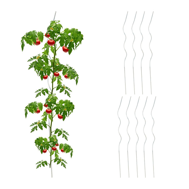 set of 10 spiral rods Tomatoes