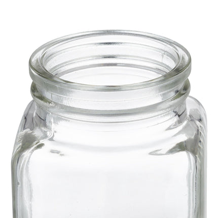 set of 12 spice jars with bamboo lids