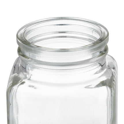 set of 12 spice jars with square cork lids