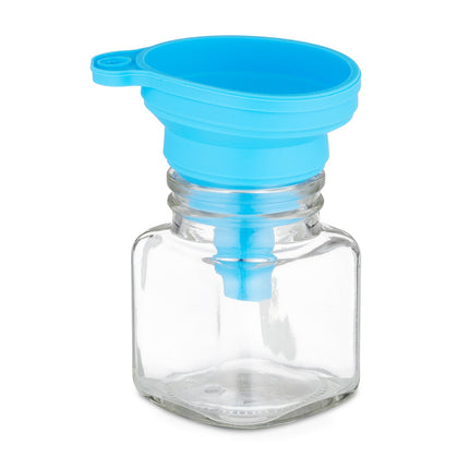 set of 12 spice jars with square cork lids