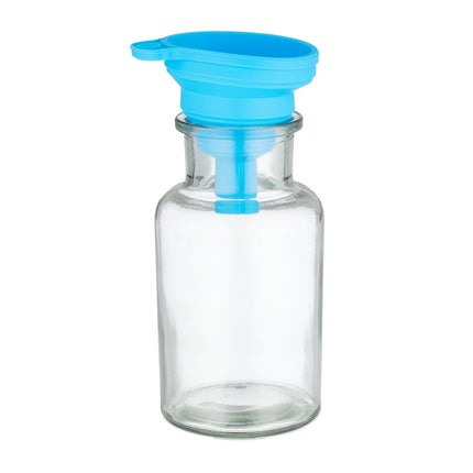 set of 20 spice jars with cork lids
