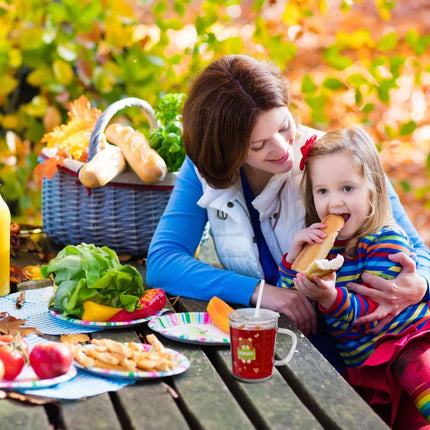 2er-Set Kindergläser mit Bärenmotiv