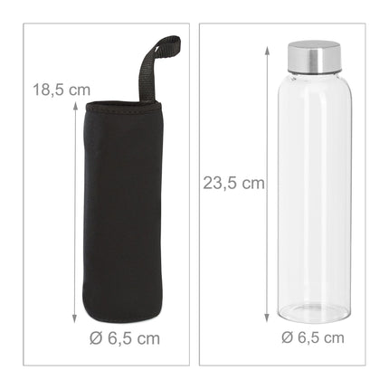 sada 2 lahví na pití 500 ml