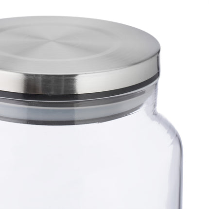 sada 3 dóz s víčkem, 1500 ml