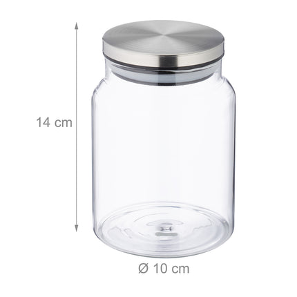 sada 3 dóz s víkem o objemu 700 ml