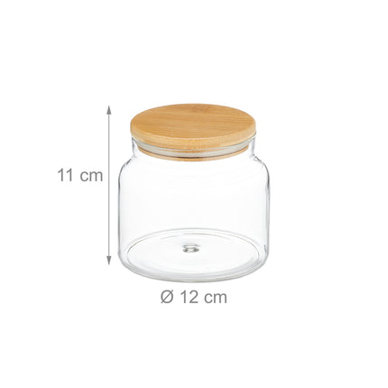 sada 3 dóz s víky 800 ml