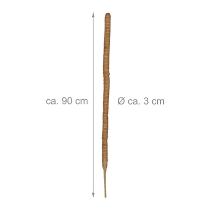 sada 5 kokosových tyčí 90 cm