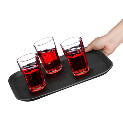 set of 5 serving trays 35 x 25 cm