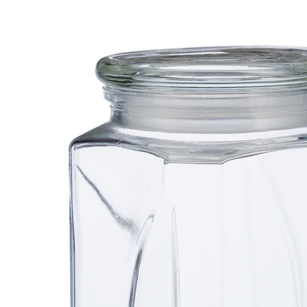 sada 6 dóz s víčky o objemu 1650 ml